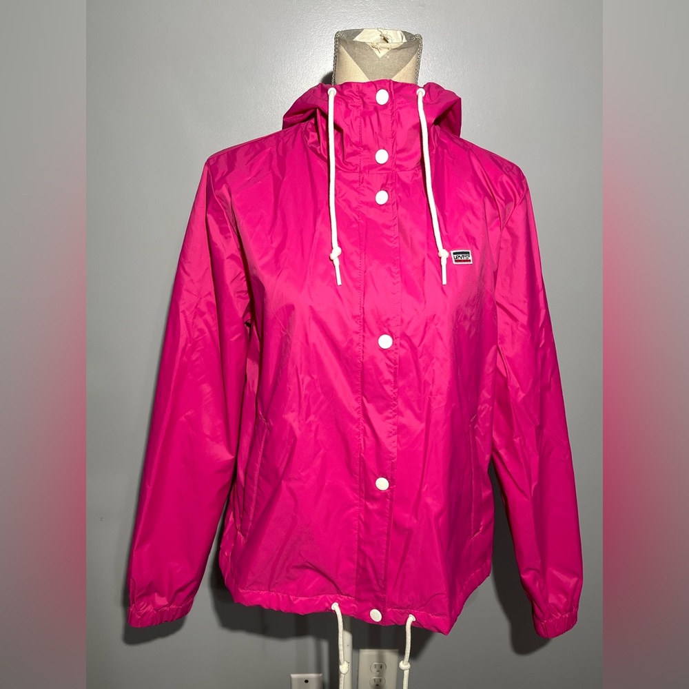 Levis Women's‎ Pink Hooded Jacket